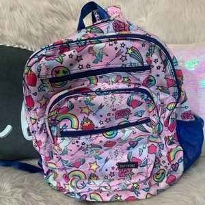 Top Trenz Unicorn Couture 5 zipper Backpack